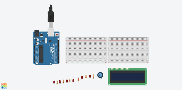 Tinkercad Components List LED Engine on Tinkercad - Tinkercad
